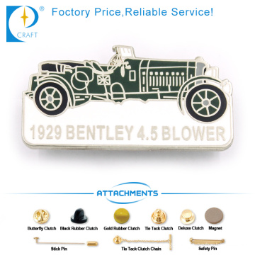 1929 Bentley Car Intech Products Пинк с эмалью для сувениров